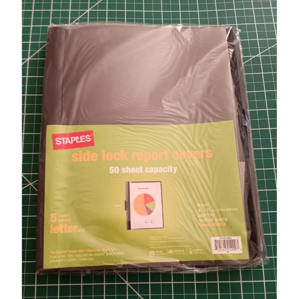 School Supplies Office Lot 2 Pocket Fastener Folders Side Lock Report Covers